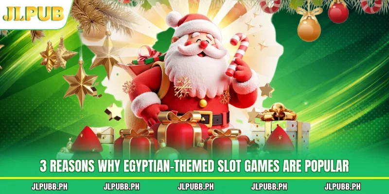 3 reasons why Egyptian-themed slot games are popular