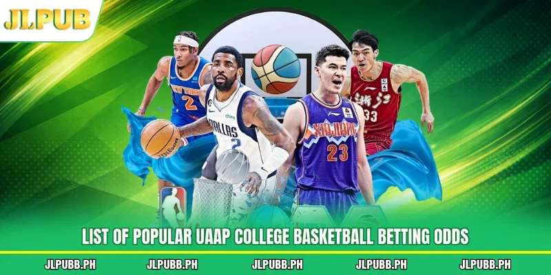 List of popular UAAP college basketball betting odds